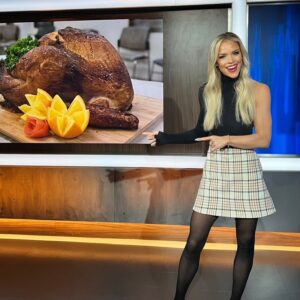 Julie Stewart-Binks Instagram - Happy 🇺🇸 Thanksgiving! I am so thankful for all of the incredible people I’ve met and experiences I’ve had over the last decade in this country. Thank you for welcoming me with open arms - I have such wonderful memories of every Thanksgiving I’ve celebrated here. ❤️🦃

And as my Canadian duty, I always offer to work this day. See you later tonight on @snytv 

#happythanksgiving #thankful #americanthanksgiving #newyork