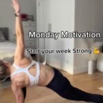 Julie Stewart-Binks Instagram – Even if you’ve indulged on the weekend (*cough* me *cough*) you can always start your week on the right foot moving your body 💪 it feels good physically and mentally (and you don’t need to wait to start on a “Monday”… every moment is another chance to make a good choice 👊)

Glutes n’Core program by @bodybyjojo__ 
Threads from @lskd 

#workout #workoutmotivation #homeworkout #glutesworkout #coreworkout #starttoday #fitness #strongnotskinny