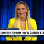 Julie Stewart-Binks Instagram - It’s been a great 20 hours of hockey. From the studio, to the rink, always grateful to do what I love. ❤️🏒🗽 #hockey #reporter #analyst #nhl #newyork #newyorkrangers #sny #rangers #aroundtherinkswithbinks #fullhouse Manhattan, New York