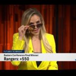 Julie Stewart-Binks Instagram - It’s been a great 20 hours of hockey. From the studio, to the rink, always grateful to do what I love. ❤️🏒🗽 #hockey #reporter #analyst #nhl #newyork #newyorkrangers #sny #rangers #aroundtherinkswithbinks #fullhouse Manhattan, New York