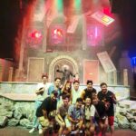 Julie Tan Instagram - We screamed, we laughed, and we conquered the night in style! 🎃👻 @rwsentosa @universalstudiossingapore #HalloweenHorrorNights #HHN11 #RWSmoments #USSHHN Universal Studios Singapore