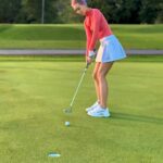 Julie Tan Instagram - The greatest thing about tomorrow is, I will be better than I am today. - Tiger woods Outfit by @torigolfbali