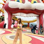 Julie Tan Instagram - Life is like a roller coaster, enjoy the ride! 🎢 Ocean Park Hongkong