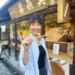 Julie Tan Instagram – Savoring every bite of Kyoto’s sweetest treat 🍡👀 

#MochiMadness #KyotoEats Kyoto, Japan