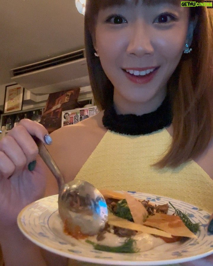 Julie Tan Instagram - Savouring flavours at @disneyplussg's dinner night, where every course tells a story from their food program! Also feeling cute in my yellow dress from @nanajacqueline_ #AMealWithDisneyPlus Artichoke Singapore