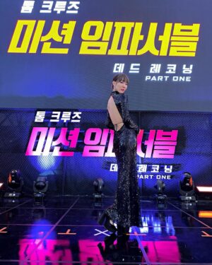 Julie Tan Instagram - Had an absolute blast last week at the premiere of Mission: Impossible - Dead Reckoning Part One in Korea! 🎥✨ It was an incredible experience that got me thinking. 🤔💭 Over the years, the Mission Impossible series has kept us hooked with its mind-blowing stunts and the eternal battle of good versus evil. But here's the twist: with technology advancing at warp speed, protecting the world from the "evil" gets trickier by the day. The latest installment really digs into this dilemma, leaving us pondering what lies ahead for humanity.  How on earth will we defend ourselves when our own creations turn against us?

I'm so intrigued by this perspective - what are some of your thoughts on it? Catch Mission: Impossible - Dead Reckoning Part One in theatres from 13 July onwards and let's have a discussion about this!

#missionimpossible #missionworldtour @missionimpossible @uipsingapore