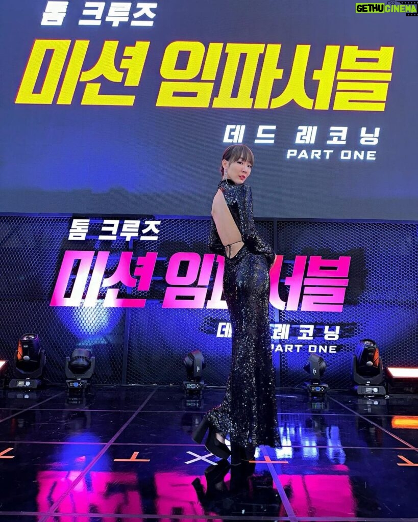 Julie Tan Instagram - Had an absolute blast last week at the premiere of Mission: Impossible - Dead Reckoning Part One in Korea! 🎥✨ It was an incredible experience that got me thinking. 🤔💭 Over the years, the Mission Impossible series has kept us hooked with its mind-blowing stunts and the eternal battle of good versus evil. But here's the twist: with technology advancing at warp speed, protecting the world from the "evil" gets trickier by the day. The latest installment really digs into this dilemma, leaving us pondering what lies ahead for humanity. How on earth will we defend ourselves when our own creations turn against us? I'm so intrigued by this perspective - what are some of your thoughts on it? Catch Mission: Impossible - Dead Reckoning Part One in theatres from 13 July onwards and let's have a discussion about this! #missionimpossible #missionworldtour @missionimpossible @uipsingapore Seoul, Korea