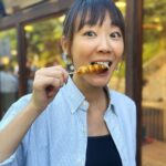 Julie Tan Instagram – Savoring every bite of Kyoto’s sweetest treat 🍡👀 

#MochiMadness #KyotoEats Kyoto, Japan