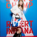 Julie Tan Instagram - Girls just wanna have some fun 😉 #LongchampXRobertIndiana #LongchampLOVE @longchamp