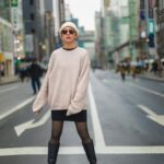 Julie Tan Instagram - 在生命中最大的相遇、最好的时光里、终于我和自己、见字如晤、久见如故、和好如初。 Outfit from: @onitsukatigersg 😎: @gentlemonster 📸: @ted__charles Ginza Tokyo