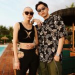 Julie Tan Instagram - Glasses up, watch on⌚️ Had a blast in Bali with @gshock_sg! #ShockTheWorldSEA #gshocksea #gshock40th #absolutetoughness 📸: @limxjoel Potato Head, Bali