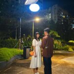 Julie Tan Instagram - Been filming for the Good Goodbye movie, and it feels so surreal to be back on set. Enjoying every moment of it and can’t wait to watch it on the big screen 🎥