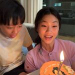 Jung Ho-yeon Instagram – ♥️♥️♥️♥️♥️ Special thanks to my fans for the support!! The cake was super delicious ♥️♥️♥️♥️♥️