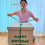 Jung Ho-yeon Instagram - ♥️♥️♥️♥️♥️ Special thanks to my fans for the support!! The cake was super delicious ♥️♥️♥️♥️♥️