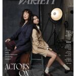 Jung Ho-yeon Instagram – What an honor to have a conversation with my super hero unni ♥️ @iamsandraohinsta Thank you for sharing your warmth ! And thank you @variety for giving me this opportunity!! This means a lot to me!!!!! 

Full interview at the link in my bio.