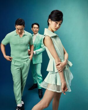 Jung Ho-yeon Instagram - @vanityfair 🙌🏼 Thank you for having us !♥️