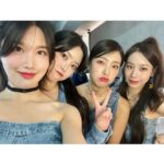 Jung Yu-ji Instagram - 우리 예쁜 겅듀들과 하는 빅파이브 콘서트 기대 많이 해주세요🩷🩵🩷🩵☺️