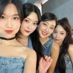 Jung Yu-ji Instagram - 우리 예쁜 겅듀들과 하는 빅파이브 콘서트 기대 많이 해주세요🩷🩵🩷🩵☺️