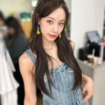 Jung Yu-ji Instagram - 우리 예쁜 겅듀들과 하는 빅파이브 콘서트 기대 많이 해주세요🩷🩵🩷🩵☺️