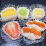 Jurina Matsui Instagram - #萌え断 どうぞ🍓🍇🥭 ビタミンを摂って元気に頑張ろ〜❤️ #フルーツ大福 #フルーツ #いちご #柿 #マスカット #マンゴー #芋 #大福 #スイーツ #デザート #fruits #sweets #strawberry #grapes #mango #sweetpotato #photooftheday #delicious #yummy #🍓 #🍇 #🥭