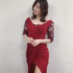 Jurina Matsui Instagram - 💋❤️ #赤珠理奈 #ドレス #赤 #スリット #レース #dress #red #ootd #photooftheday #👠 #❤️