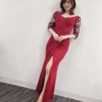 Jurina Matsui Instagram - 👠❤️ #赤珠理奈 #ドレス #赤 #スリット #レース #dress #red #ootd #photooftheday #👠 #❤️