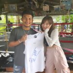 Jurina Matsui Instagram - ロッタン選手のジムにお邪魔しました🥊 熱望される武尊選手との試合が実現したら必ず生観戦したいです😊‼️ アイアンマンと呼ばれる強くて迫力のあるロッタン選手はとっても優しくてギャップがありました😳 またジムに遊びに来てねと声をかけてくださって次は一緒に練習する約束も⁉️🥊✨ 入場のダンスも好きですとお伝えして一緒に踊っていただきました♫tiktokもアップしますね🫶🏻 Visiting ONE Flyweight Muay Thai World Champion Rodtang’s gym ☺️🥊 I would definitely looking forward to watch the fight with Takeru if it’s happen‼️ Also,he danced with me, so I'll post our dance on TikTok soon☺️♫ ฉันไปยิมรถถังมาคะ❣️ ดีใจที่ได้คุยและได้เต้นด้วยกันคะ🙏 ขอบคุณมากๆเลยนะคะ💃 เดี๋ยวจะล่งtik tok ด้วยนะคะ😊 9.22に開催されるONEフライ級ムエタイ世界タイトル防衛戦も楽しみ👑‼️ 日本からABEMAで観戦します❣️ ちなみに私はロッタン選手と同い年26歳😊 #onechampionship #WeAreONE #格闘技 #ムエタイ #มวยไทย #muaythai #キックボクシング #kickboxing #mma #ONEFridayFights34 #onefridayfights31 #abema #thailand