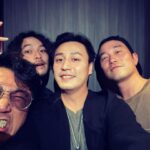 Justin Cheung Instagram - 兄弟們，真的很久不見🫶 @張孝全 @johnny__bms @dong.seok.s Taipei, Taiwan