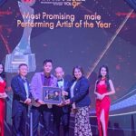 Justin Cheung Instagram - It’s my honour to get this award from @mcmillanwoods_globalawards . I’ll keep working hard on it🎬 #mcmillanwoodsglobalawards2022 #AsiaPacificMostPromisingMaleActorOfTheYear #ActorRoad Shangri-La Kuala Lumpur
