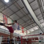 Justin Cheung Instagram - Day 2 感受下 難得遇上泰國拳手，就一定唔會放過任何機會，去主動舉手要求「被重腳」一波，等我真係可以攞到個感覺。 但前提下我哋已經夾好咗踢同擋嘅位置，再加上力度慢慢咁加上去，做足安全措施保障返大家先。 「試一腳重嘅包你嗨番天」 Thx coach @palangboon_w.santai for teaching me and not killing me Sponsored by @santaimuaythai #FeelIt #DoIt #MakeIt Santai Muay Thai
