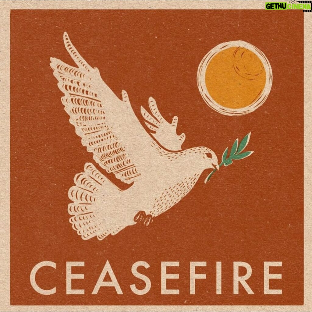 Justin Vivian Bond Instagram - #ceasefire image: @rosannaprints
