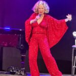 Justin Vivian Bond Instagram - The best part of the @kikiandherb tour -apart from all the standing ovations, thank you- was seeing some of my favorite friends and artists. At the top of that list is Linda Thompson. When Linda is there I go for it because there are few people who I wholeheartedly adore more. Another shining Star Goddess is @msjamieclayton. Thank you and @timhailand for being bright lights in my line of vision during the show. And thank you @ethantobman for taking our photo and making me feel like a star! And big love goes out to the man who has been with us from the East Village, to Carnegie Hall, Broadway, and beyond, our beloved @jaredgeller. Thank you will have to do although those two words seem tepid when compared to the feelings of love and gratitude I have for you. I’m beyond grateful to the thousands of people who turned out to see us over the course of the last few weeks. Let’s do it again soon! I also want to mention our genius costume designer @marchappelnyc who has been creating our incredible costumes throughout the years. Every new costume becomes my favorite until I look back at the insanity that has come before, then it’s impossible to choose. Thank you Marc. Our tour manager Mark O’Donnell is the best. Then there’s David Schnirman, our secret weapon! I love working with you. Finally I want to thank @kennymellman for the unquantifiable genius he brings to every show. We’ve been through so much together and we keep on keeping on. Eternal love and respect! ♥️ Wiltern Theatre