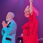 Justin Vivian Bond Instagram - The best part of the @kikiandherb tour -apart from all the standing ovations, thank you- was seeing some of my favorite friends and artists. At the top of that list is Linda Thompson. When Linda is there I go for it because there are few people who I wholeheartedly adore more. Another shining Star Goddess is @msjamieclayton. Thank you and @timhailand for being bright lights in my line of vision during the show. And thank you @ethantobman for taking our photo and making me feel like a star! And big love goes out to the man who has been with us from the East Village, to Carnegie Hall, Broadway, and beyond, our beloved @jaredgeller. Thank you will have to do although those two words seem tepid when compared to the feelings of love and gratitude I have for you. I’m beyond grateful to the thousands of people who turned out to see us over the course of the last few weeks. Let’s do it again soon! I also want to mention our genius costume designer @marchappelnyc who has been creating our incredible costumes throughout the years. Every new costume becomes my favorite until I look back at the insanity that has come before, then it’s impossible to choose. Thank you Marc. Our tour manager Mark O’Donnell is the best. Then there’s David Schnirman, our secret weapon! I love working with you. Finally I want to thank @kennymellman for the unquantifiable genius he brings to every show. We’ve been through so much together and we keep on keeping on. Eternal love and respect! ♥️ Wiltern Theatre