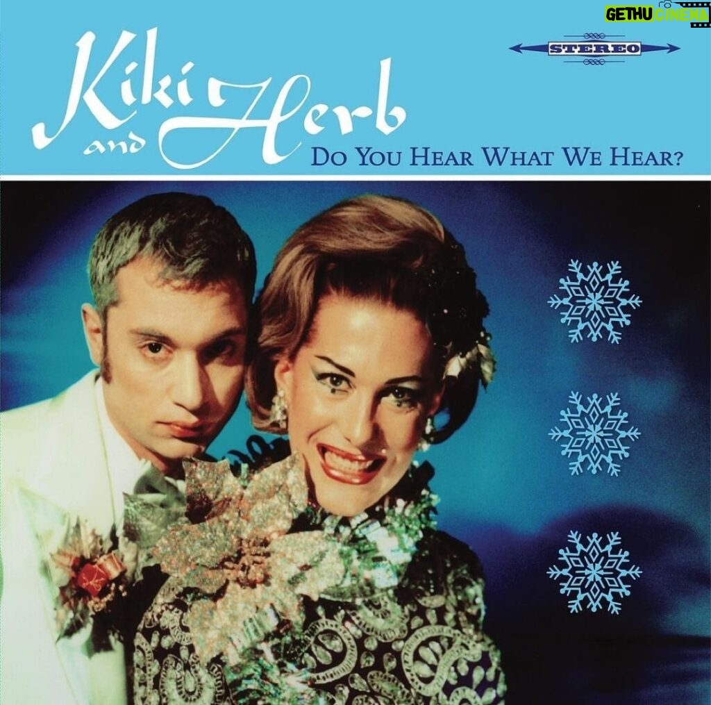 Justin Vivian Bond Instagram - VINYL RELEASE!!! Pre-Order Now! ❄❄❄❄❄❄❄❄❄❄❄❄❄ @kikiandherb are proud to announce that our Xmas album from 2000 is getting a 2LP vinyl for the very first time! Produced by @julianflei and featuring @issac.mizrahi @mollyringwald @michaelcavadias @blondieofficial @rufuswainwright . Preorder link is in bio