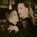 Justin Vivian Bond Instagram - Frow back Friday. This just materialized. Back in le day with #jackiebigalow 🖤🖤🖤