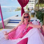 Justin Vivian Bond Instagram – In a pink Barbie Cabana by the infinity pool having a watermelon margarita! I am officially in vacation. 

Hello Puerto Vallarta! 🩷🥂🕶️💋 Zona Romántica, Puerto Vallarta