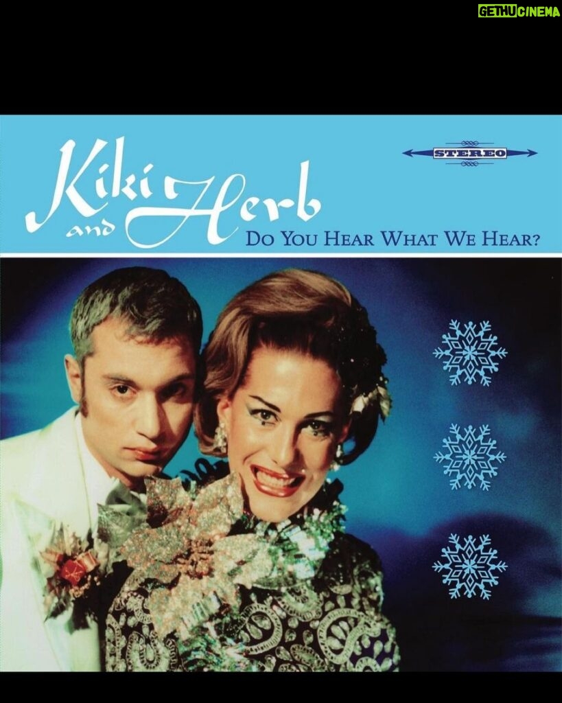 Justin Vivian Bond Instagram - It’s here! Our double vinyl record is now available and ready to ship! You can order it through the link in my bio or pick up your copy at one of the stops on our @kikiandherb tour which kicks off in DC next week! Happy Holidaze! #doyouhearwhatwehear #kikiandherb #christmasmusic #holiday #tistheseason #holidaze #queermusic