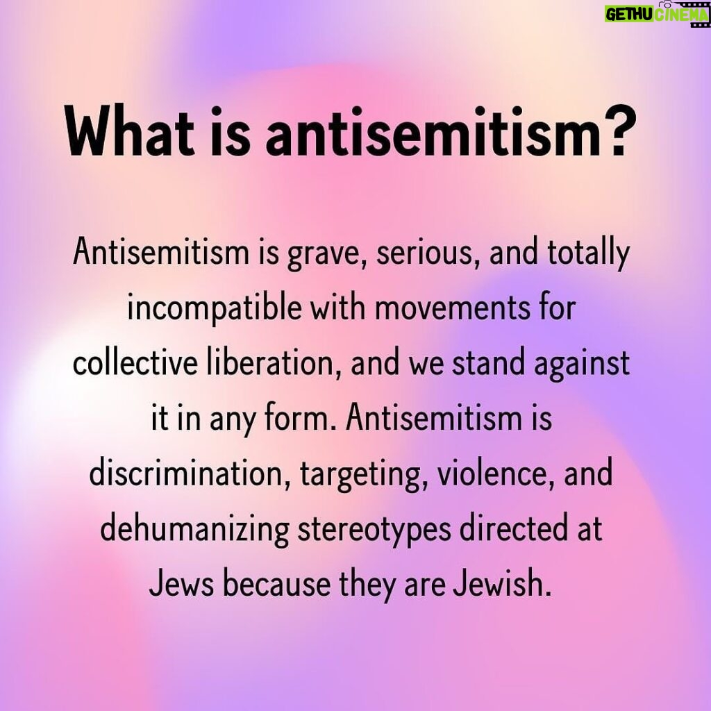 Justin Vivian Bond Instagram - Food for thought. Repost from @jewishvoiceforpeace • Right now, there’s a lot of pain and fear and grief for so many communities. We all want to feel safe, to feel beloved in our community and welcomed in the world. And right now, that’s just not the case. Not for us as Jews, not for our Muslim friends and family, and not for Palestinians and those who speak up for Palestinian freedom. We know that we’re most safe when we all stand together, we’re most welcomed when we stand up for the rights of others, and that we feel most cherished when others stand up for us. Which is precisely why higher walls, bigger guns, and more war-mongering can’t and won’t keep us safe. And why it’s so important that we have clarity about what is threatening our communities, and what isn’t. War mongers try to make it hard, but it’s actually really clear and simple: fighting for Palestinian freedom, against Islamophobia, and against antisemitism are intertwined. We won’t rest until we’re all safe. –– We worked with our partners at the PARCEO resource and education center to offer some explainers for ourselves and our beautiful movement, for how to dismantle antisemitism in this moment while also resisting the intentional and dangerous conflations that harm our intersectional movements for justice and put our communities at risk. Check out the full explainer at the link in our bio.
