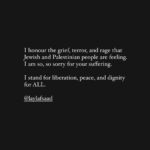 Justin Vivian Bond Instagram - I have been keeping my mouth shut about the horrific situation in the Middle East because the complexity of it has been overwhelming and I didn’t want to say the wrong thing. Sorry if it has seemed like I haven’t been paying attention. My heart has been breaking for the people of Israel and Gaza. Today I read this post and it seemed to crystallize what I’ve been working towards in my head and heart and I’m so grateful to Layla F Saad for her thoughtful and empathetic post. I thought I would share it in case you haven’t had a chance to read it yourselves. I am praying for peace and for our better angels to lead us out of this nightmare and prevent the slaughter of more innocent people. I’m turning off the comments for this post because I really don’t have the bandwidth for any more venom.
