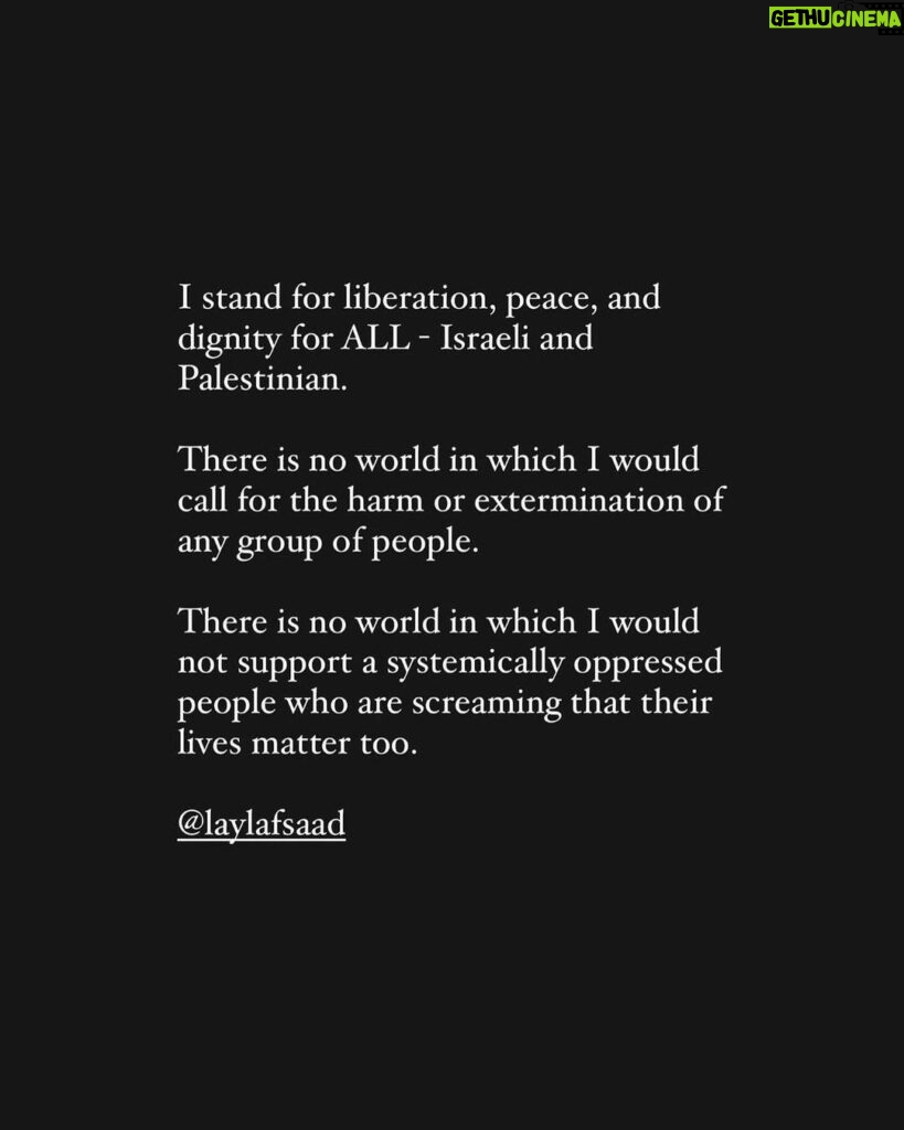 Justin Vivian Bond Instagram - I have been keeping my mouth shut about the horrific situation in the Middle East because the complexity of it has been overwhelming and I didn’t want to say the wrong thing. Sorry if it has seemed like I haven’t been paying attention. My heart has been breaking for the people of Israel and Gaza. Today I read this post and it seemed to crystallize what I’ve been working towards in my head and heart and I’m so grateful to Layla F Saad for her thoughtful and empathetic post. I thought I would share it in case you haven’t had a chance to read it yourselves. I am praying for peace and for our better angels to lead us out of this nightmare and prevent the slaughter of more innocent people. I’m turning off the comments for this post because I really don’t have the bandwidth for any more venom.