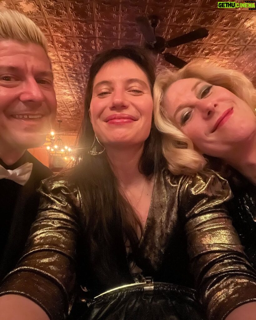 Justin Vivian Bond Instagram - Happy New Year friends! May 2024 be filled with joy, peace, love, and lots of fabulous friends. 💋🥂♥️💋🥂♥️💋🥂♥️🥂💋 Lavagna Restaurant