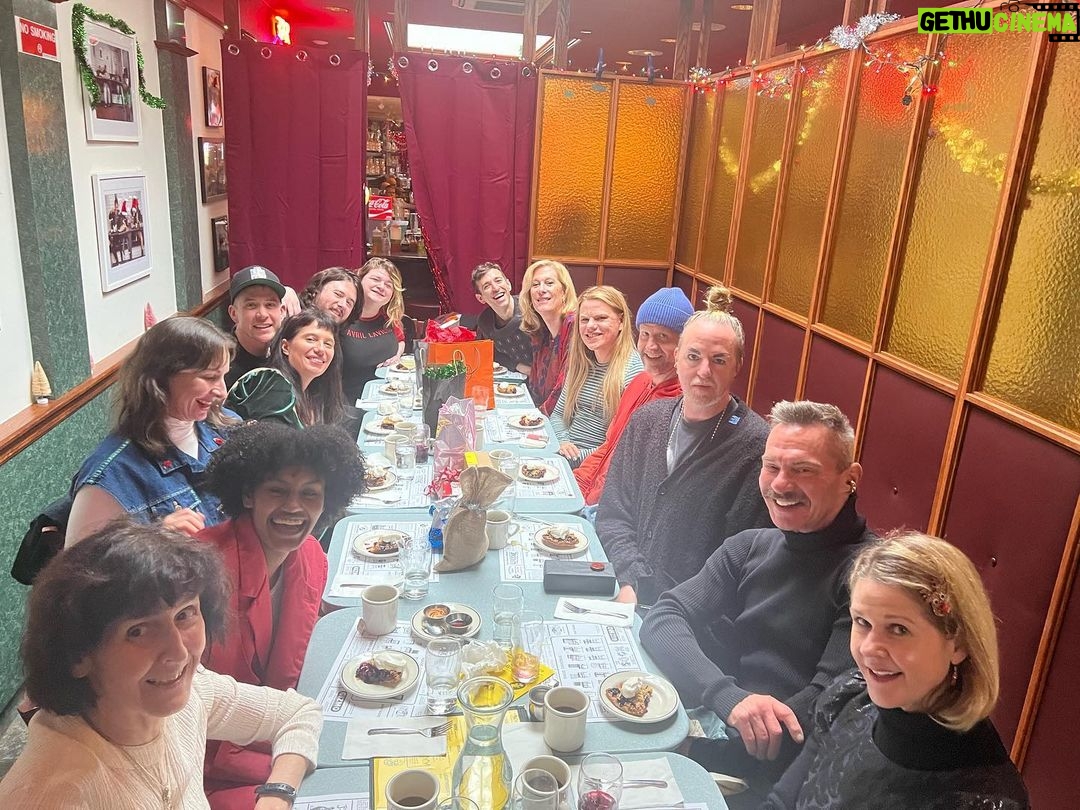 Justin Vivian Bond Instagram - The Christmas Brunch Brunch, The Christmas Dinner Duo, and The Christmas Eve Dream Team. Hope you all had a Merry Christmas!!! I got a present today but it was makeup so Iβm thrilled. Thank you @dexterdriscoll! ππππ