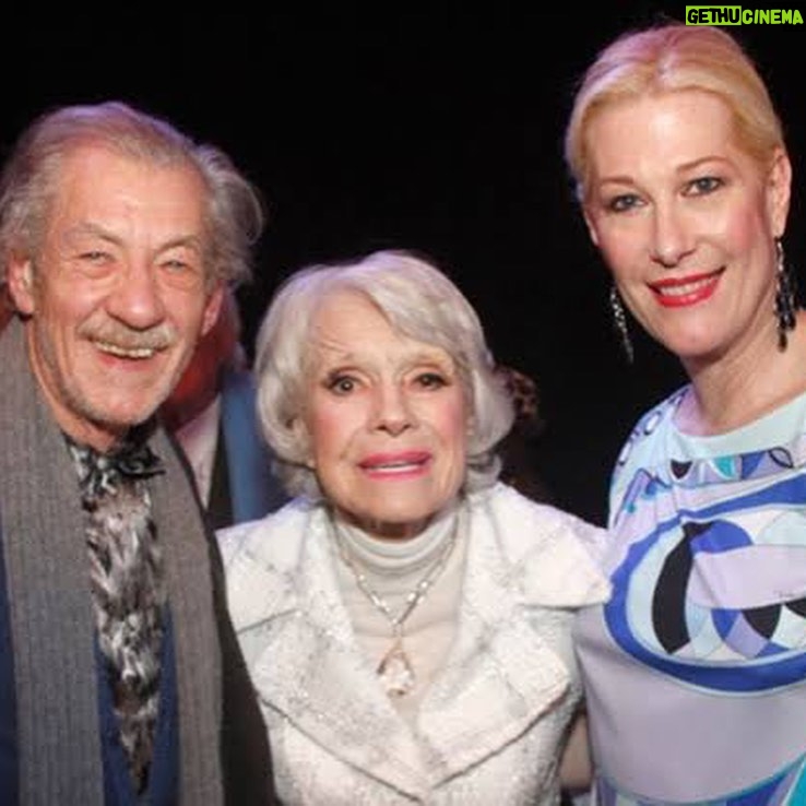 Justin Vivian Bond Instagram - 10 years ago we celebrated Carol Channing’s 93rd birthday at Town Hall in a show produced by @the_danielnardicio. What fun we had! I loved that woman. I learned so much from her. If there’s a heaven I imagine she’s up there shocking and confusing God while he fetches her a Pinot Grigio. Her actual birthday was Jan 31. But we can celebrate her any day any time -and we do!!! #carolchanning #justinvivianbond #glamourisresistance #broadwaylegend #womenofcomedy #hellodolly #raspberries #jazzbaby #ianmckellen Town Hall NYC