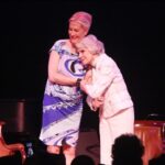 Justin Vivian Bond Instagram - 10 years ago we celebrated Carol Channing’s 93rd birthday at Town Hall in a show produced by @the_danielnardicio. What fun we had! I loved that woman. I learned so much from her. If there’s a heaven I imagine she’s up there shocking and confusing God while he fetches her a Pinot Grigio. Her actual birthday was Jan 31. But we can celebrate her any day any time -and we do!!! #carolchanning #justinvivianbond #glamourisresistance #broadwaylegend #womenofcomedy #hellodolly #raspberries #jazzbaby #ianmckellen Town Hall NYC