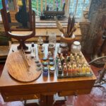 Justin Vivian Bond Instagram - Viv la Revolution! At the homes of Frida Kahlo and Leon Trotsky in Mexico City. I love knowing what perfume legends favored. Evidently Frida wore Emir by Dana, maker of Tabu! #glamourisresistance Museo Frida Kahlo