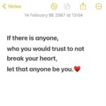 Juthapich Indrajundra Instagram - If there is anyone, who you would trust to not break your heart, let that anyone be you.♥️ #happyvalentinesday