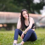Juthapich Indrajundra Instagram - Sit with me, won’t you?🐒 Benchakitti Park