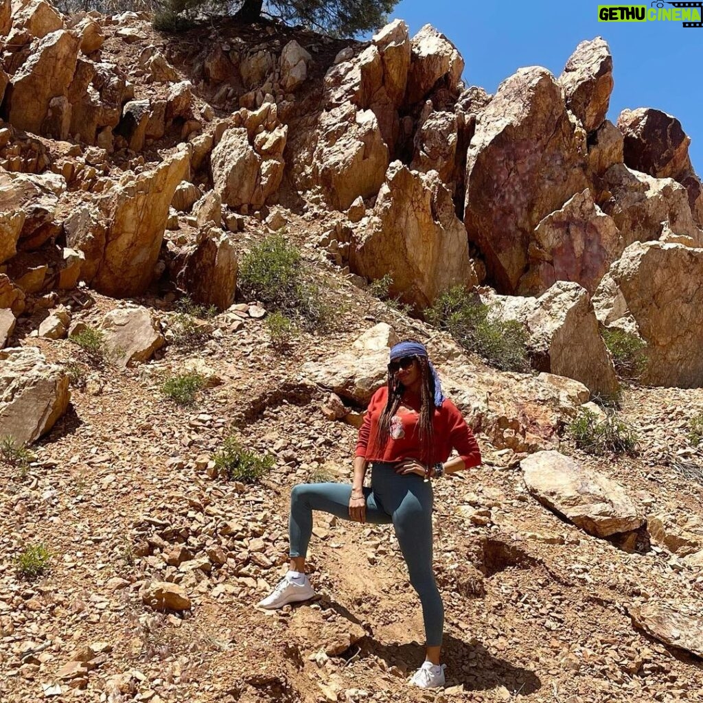 K.D. Aubert Instagram - ⛰️Nature Girl back at it! ⛰️😆😆😆 10,000 ft Ok so I forgot my hiking boots! 😁😁😁🥾🥾🥾#MadameAubert