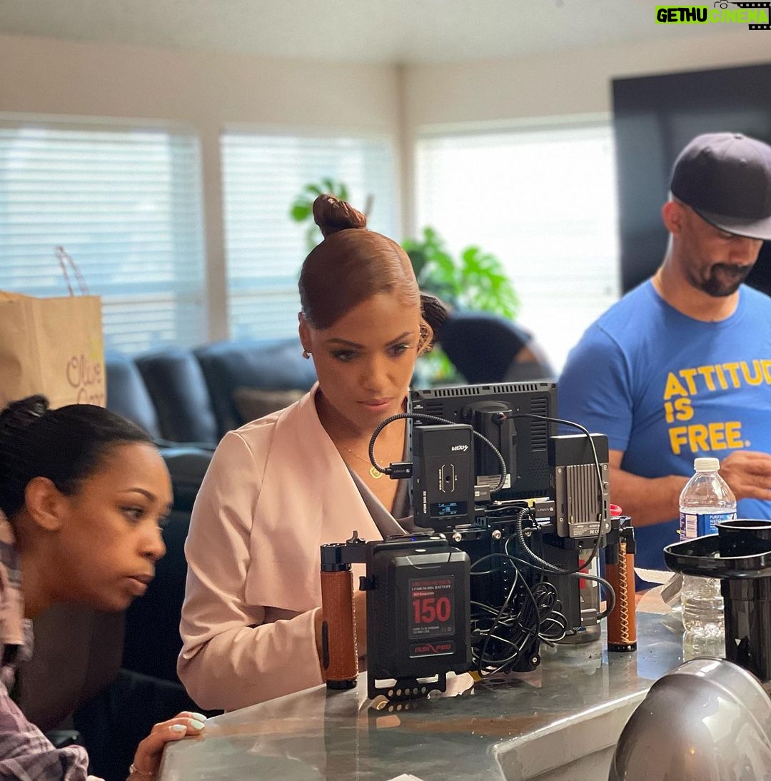 K.D. Aubert Instagram - 🎬BACK AT IT!!! 🎬 #ActressLife #BTS #KDAubert