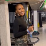 K.D. Aubert Instagram – About Last Night!! @NewEdition concert 🎤🎤🎤🎤🎤 #BackstageLife #FortWorth #Texas My favs! @theskinnypop @fijiwater #MadameAubert #KDaubert